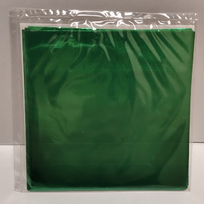 Алуминиево фолио за бонбони - Лъскаво зелено