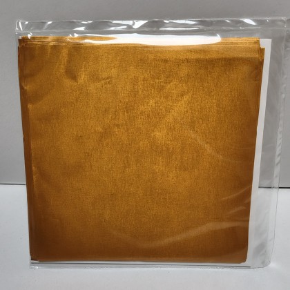 Алуминиево фолио за бонбони - Матово старо злато