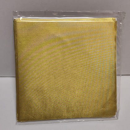 Алуминиево фолио за бонбони - Матово старо злато №141