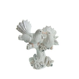 Керамична фигурка "Двойка гълъби - 14см" (Модел 2)