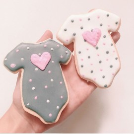 Метален кутер "Бебешко боди"