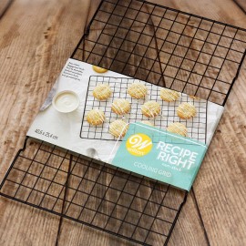 Метална решетка за заливане 40x25см - на квадратчета 1х1см