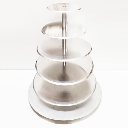 Алуминиева стойка за торта - 6 етажа