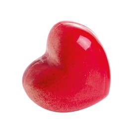 Комплект поликарбонатни форми бонбон "Кухо сърце - 30х28" - 2 части