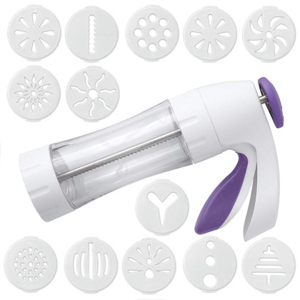 Пистолет за дребни сладки - 12 накрайника