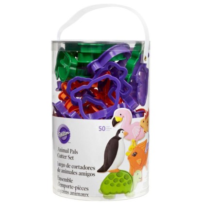 Комплект кутери "Животни" - 50 елемента