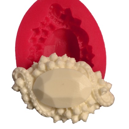 Силиконов калъп "Брошка"