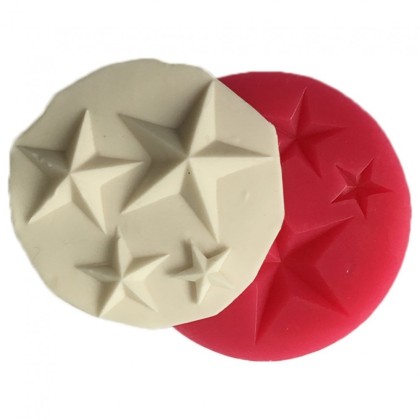 Силиконов калъп "Звезди"