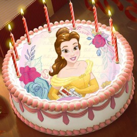 Готова фотодекорация кръгла "Princess 4"