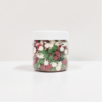 Захарна поръска "Звезди" - Коледни - 50гр