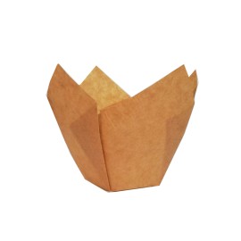 Капсули лале - бежово Ø50 h80мм