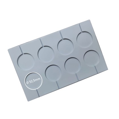 Силиконов калъп "Кръгли близалки - 8 гнезда"