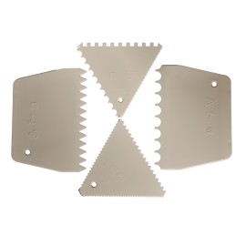 Комплект гребенчета за декорация - 4 елемента