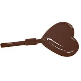 Термоформована форма "Сърце гладко - близалка "