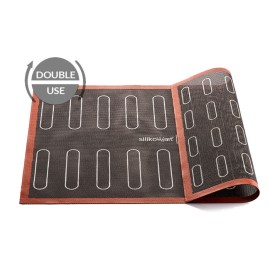 Силиконов килим с перфорация и очертания "Air Mat Eclair" - 60x40см