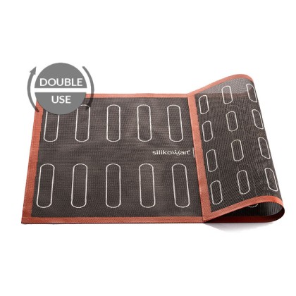 Силиконов килим с перфорация и очертания "Air Mat Eclair" - 60x40см