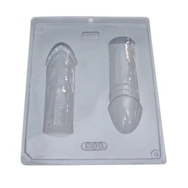 Форма за шоколадова отливка "3D пенис 2"