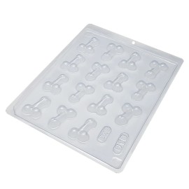 Форма за шоколадова отливка "Пенис - 15 гнезда"