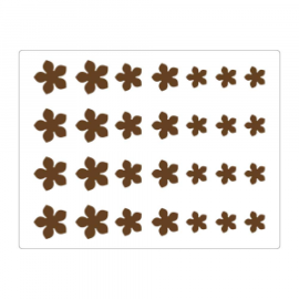 Шаблон шоколадова отливка - Цвете