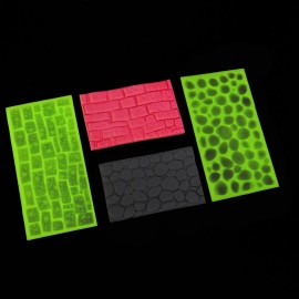 Комплект релефни падове - павирана пътека и редени камъни