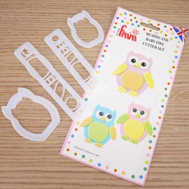 Комплект кутери "Мама и бебе бухал" - 4 елемента