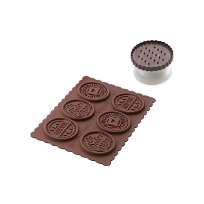 Силиконовa форма и кутер за бисквити "Dolce Vita Slim"