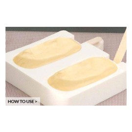 Силиконова форма за сладолед "GEL01 - CLASSIC - 2 гнезда