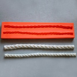 Силиконов калъп "Усукано въже 2"