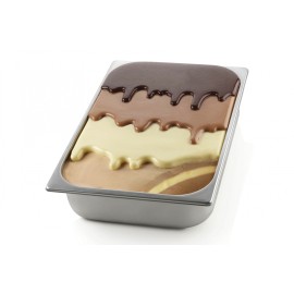 Силиконова форма за сладолед - топер "KIT CHOCO GEL"