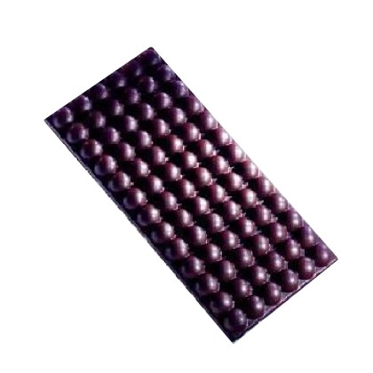 Форма за шоколадова отливка "Шоколадов Блок - Мехурчета"