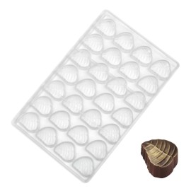 Поликарбонатна форма бонбон "Листо"