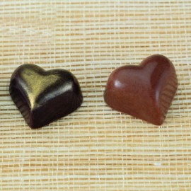 Поликарбонатна форма бонбон "Сърце"