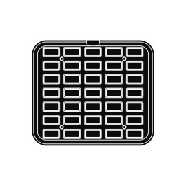 Плоча за тарталети "PLATE Q"