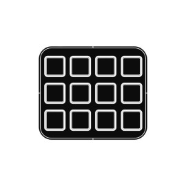 Плоча за тарталети "PLATE U"