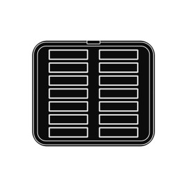 Плоча за тарталети "PLATE X"