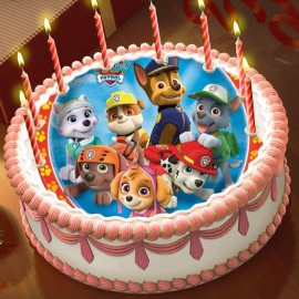 Готова фотодекорация кръгла "Paw Patrol 1"