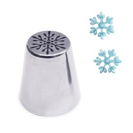 Накрайник снежинка