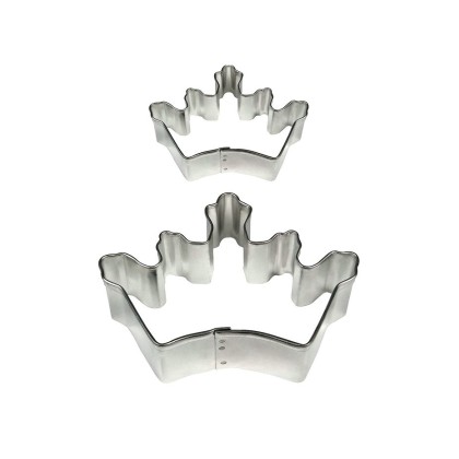Комплект метални кутери "Корона" - 2 елемента