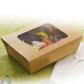 Картонена кутия с прозорец - 150х116 h48мм