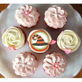 Готова фотодекорация за мъфини и дребни сладки - Хелоуин 1