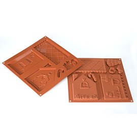 Силиконова форма къща - HSH 01