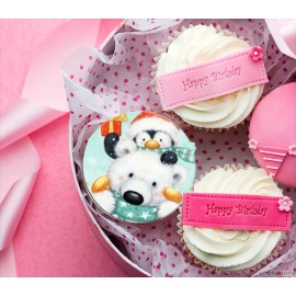 Готова фотодекорация за мъфини и дребни сладки - Коледа 11