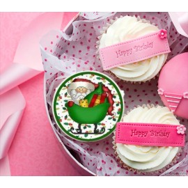 Готова фотодекорация за мъфини и дребни сладки - Коледа 7