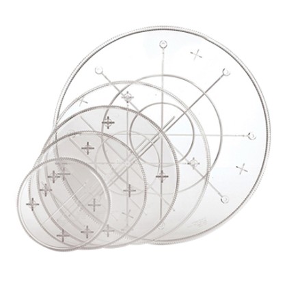 Кръгъл кристален етаж - Ø23см