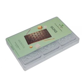 Поликарбонатна форма шоколадов бар - Куб