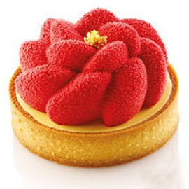 Спрей кадифе на основата на какаово масло - Ярко червен - 100мл