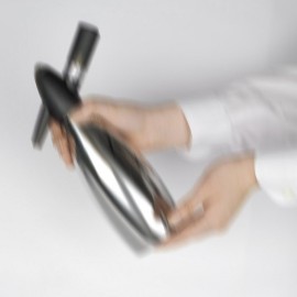 Сифон за сода от неръждаема стомана 1л  - Класик