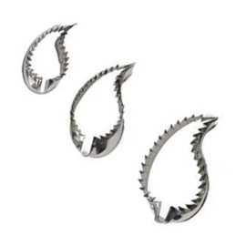 Комплект кутери "Листо Къдраво завито" - 3 елемента