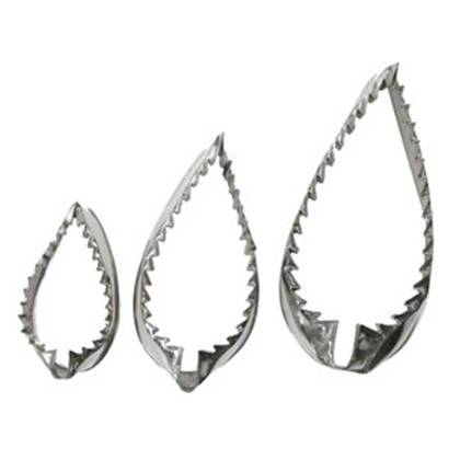 Комплект кутери "Листо Къдраво" - 3 елемента