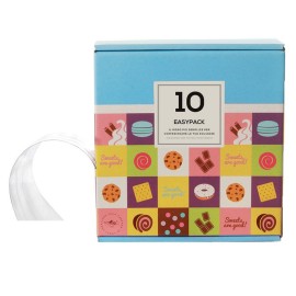 Лента за опаковане - 10х10см - 1 метър